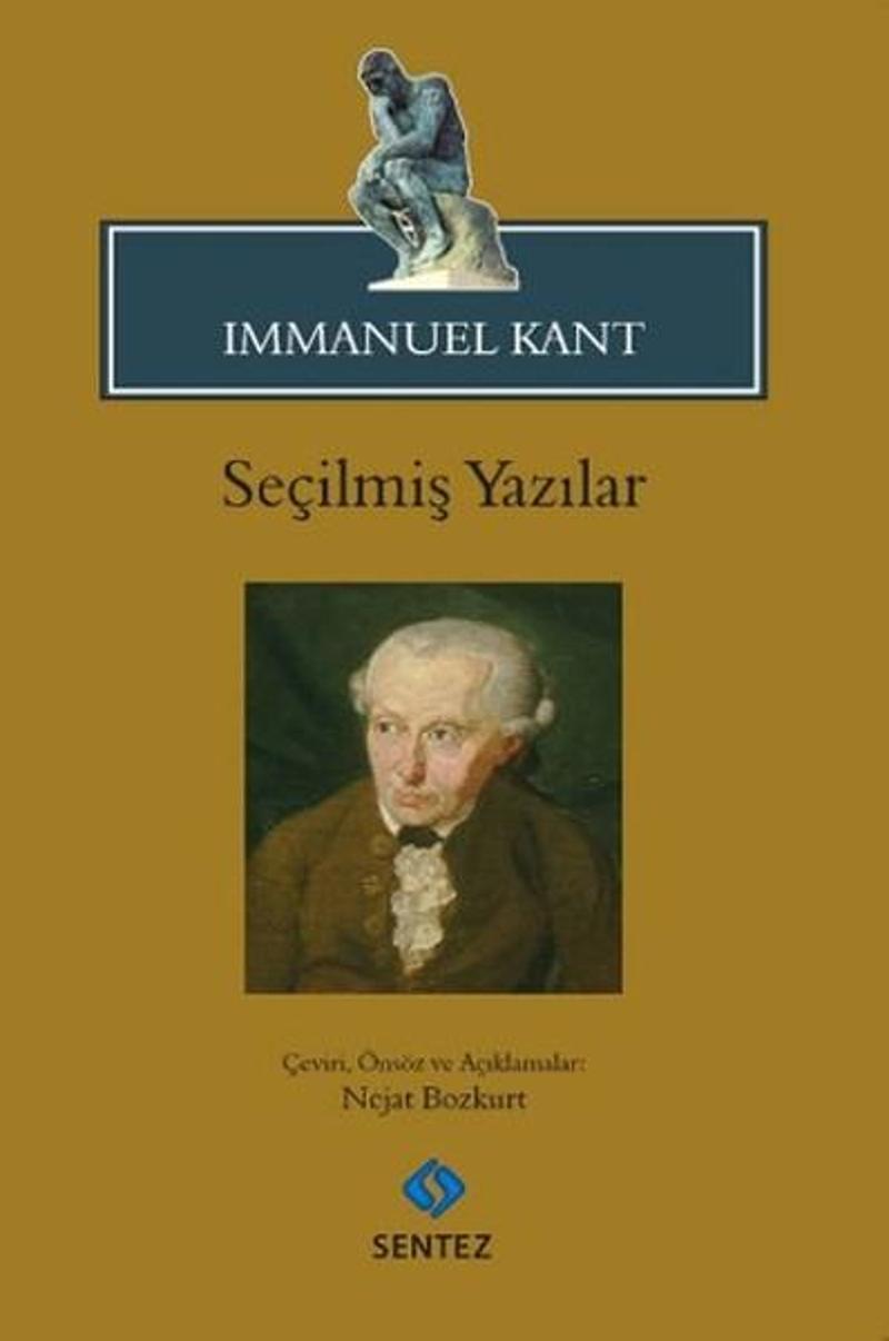 Sentez Yayıncılık Seçilmiş Yazılar - İmmanuel Kant
