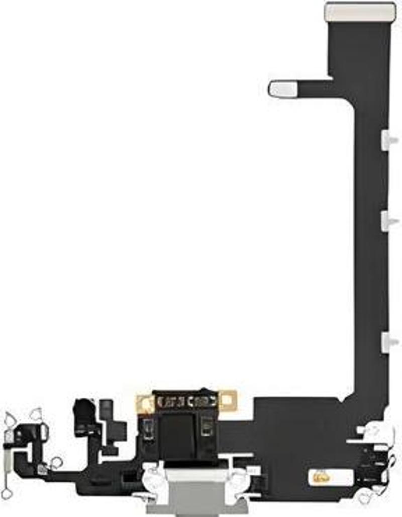 iPhone 11 PRO MAX Şarj Soketi Kulaklık Soketi Full BEYAZ Orijinal