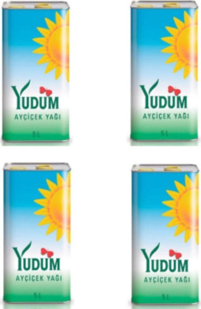 Ayçiçek Yağı 5 lt 4 Adet