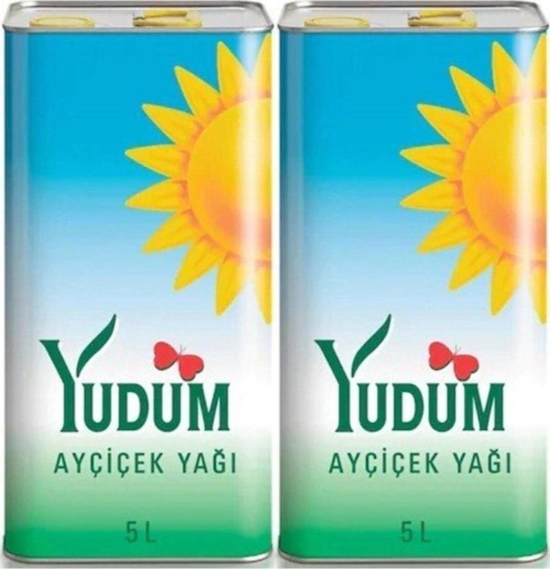 Ayçiçek Yağı Teneke 5 L 2 Adet