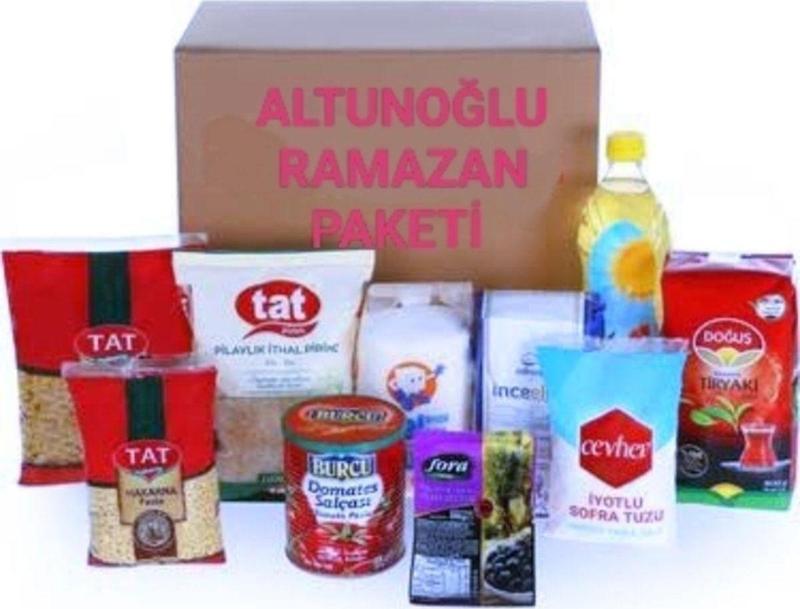 Ramazan Paketi Kumanya Yardım Erzak Kolisi 10 Parça Ekonomik