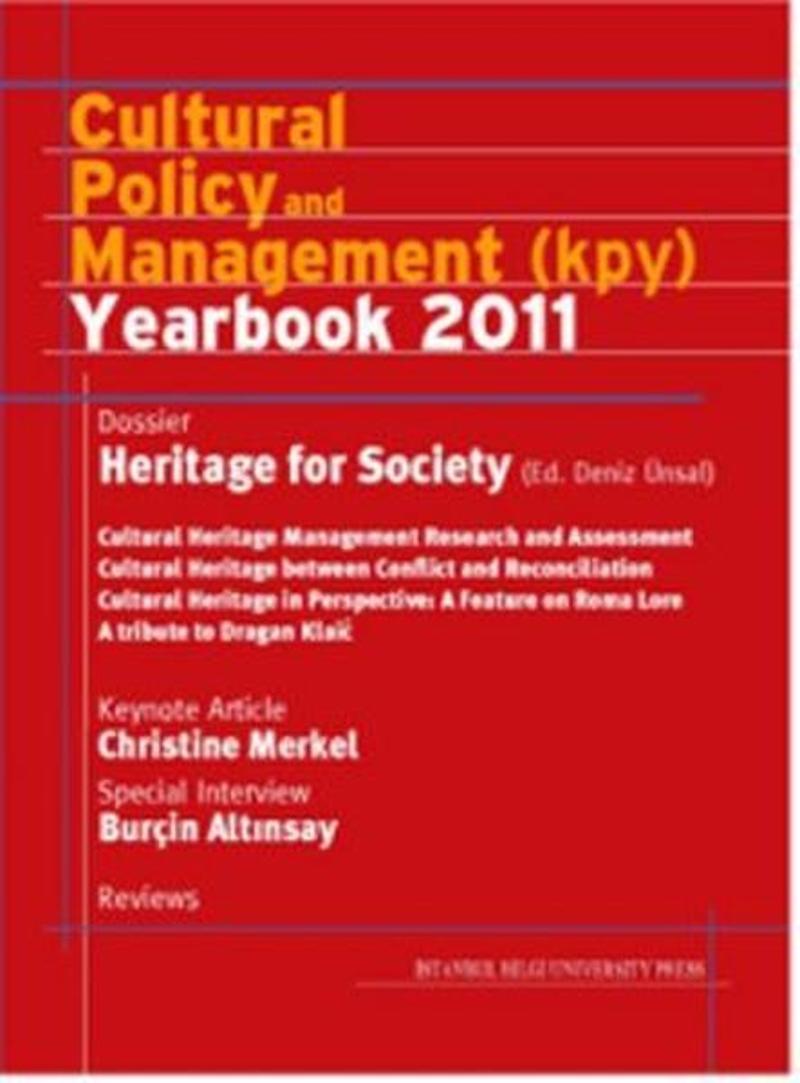 Cultural Policy and Management (KPY) Year Book 2011