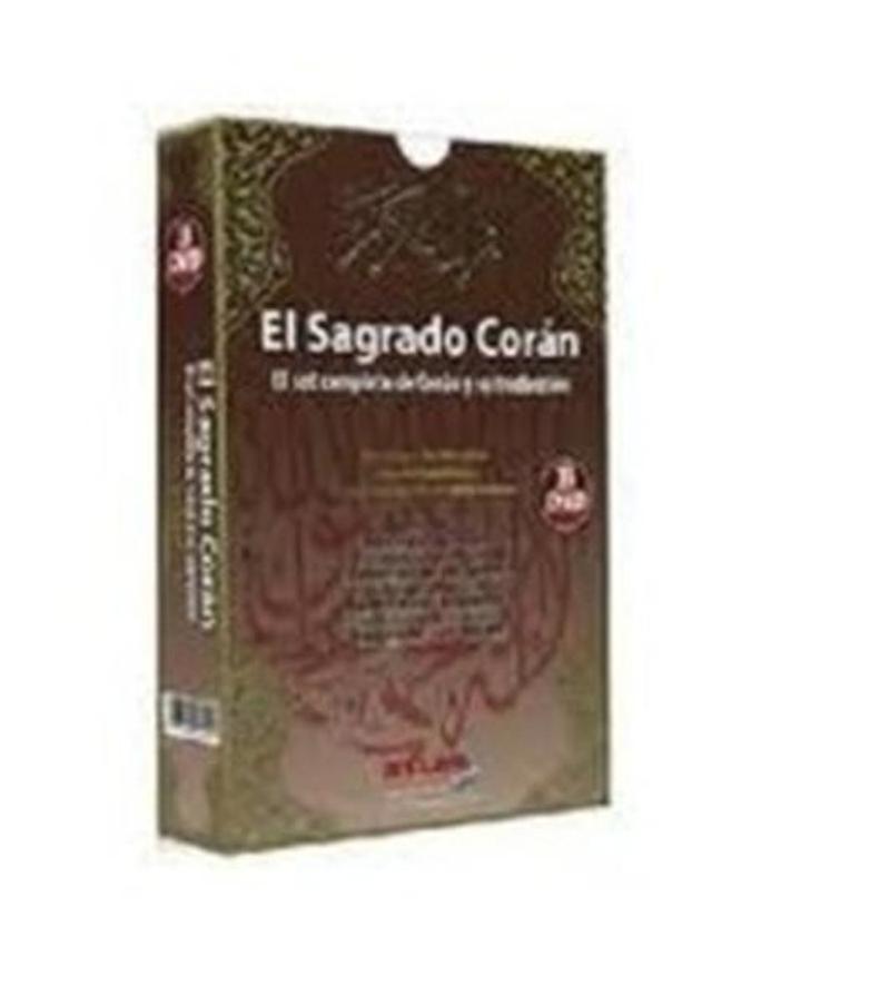 Atlas Pazarlama El Sagrado Coran El Set Completo De Coran Y Su Traduccion (10 DVD)