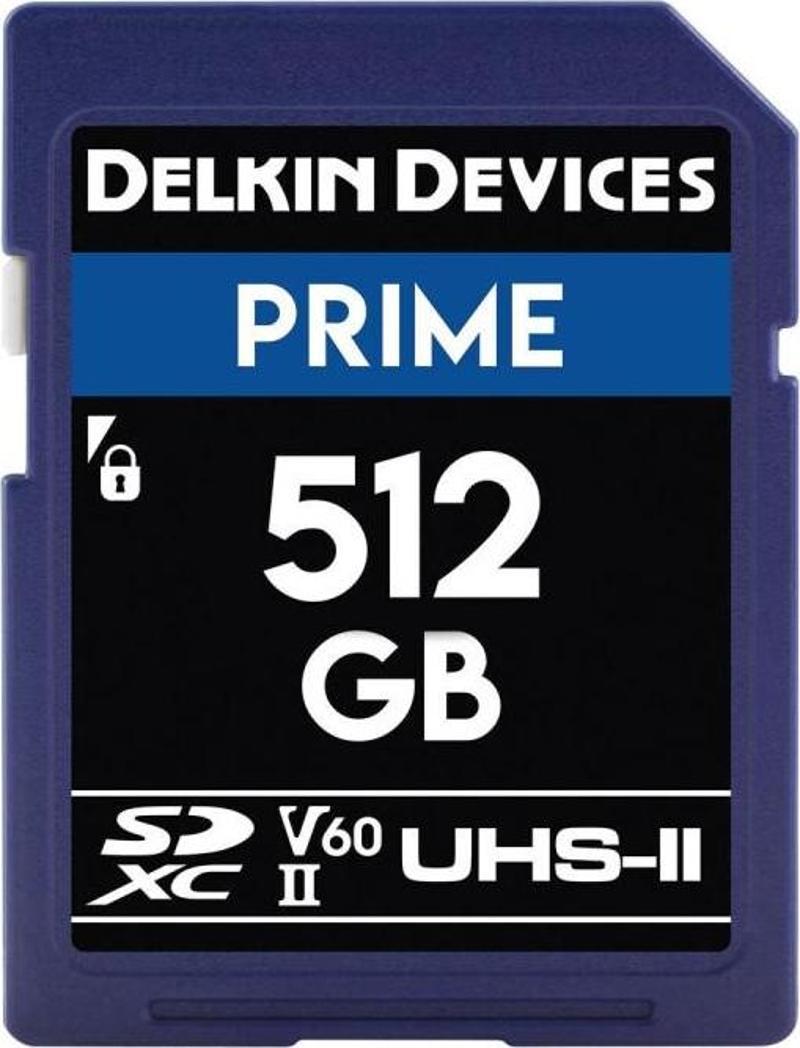 512GB Prime SDXC UHS-II 280MB/s V60 Hafıza Kartı