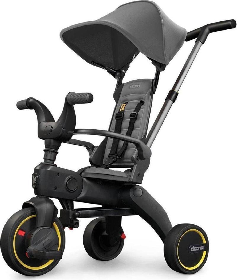 Liki Trike S1 Katlanır Bebek Bisikleti Gri Hound Grey