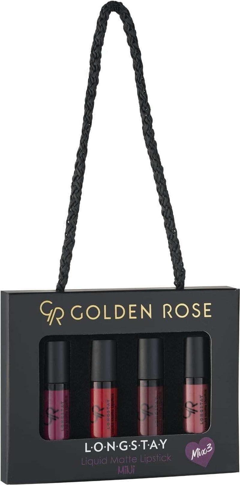 Longstay Liquid Matte Lipstick Mini-mix 3 - Likit Mat Ruj