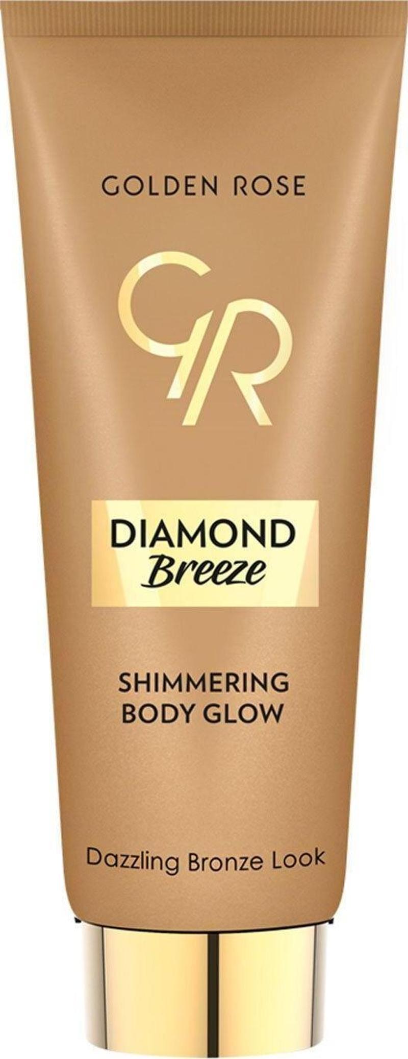 Yüz & Vücut Aydınlatıcısı - Diamond Breeze Shimmering Body Glow-Dazzle Gold