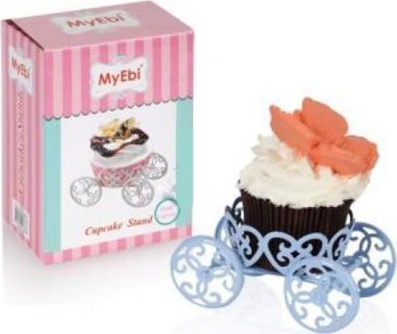 METAL CUPCAKE STANDI MAVİ