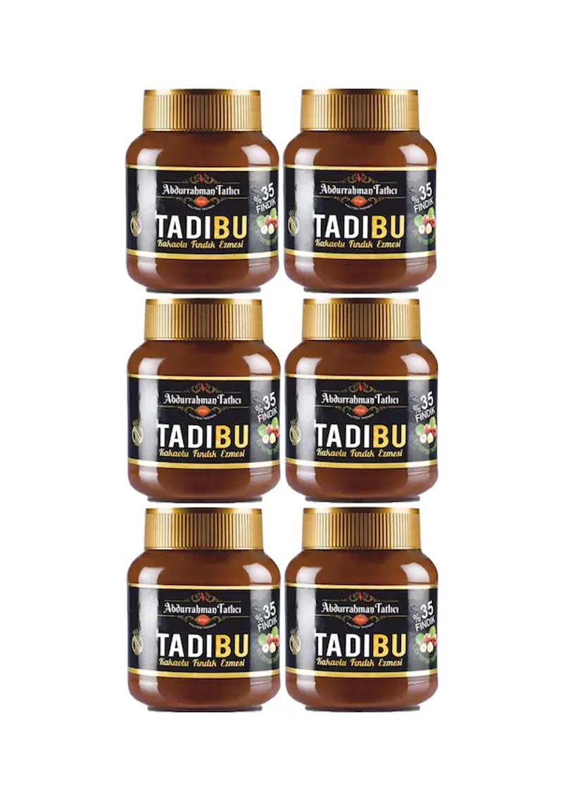 Tadıbu Kakaolu Fındık Ezmesi 330 Gr. (6'lı)