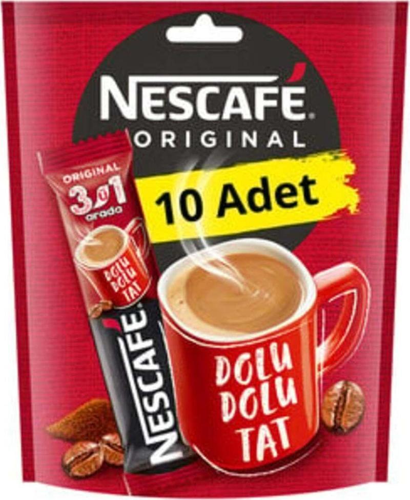 3'Ü 1 Arada 17.5 G X 10'Lu Paket ( 1 Adet )