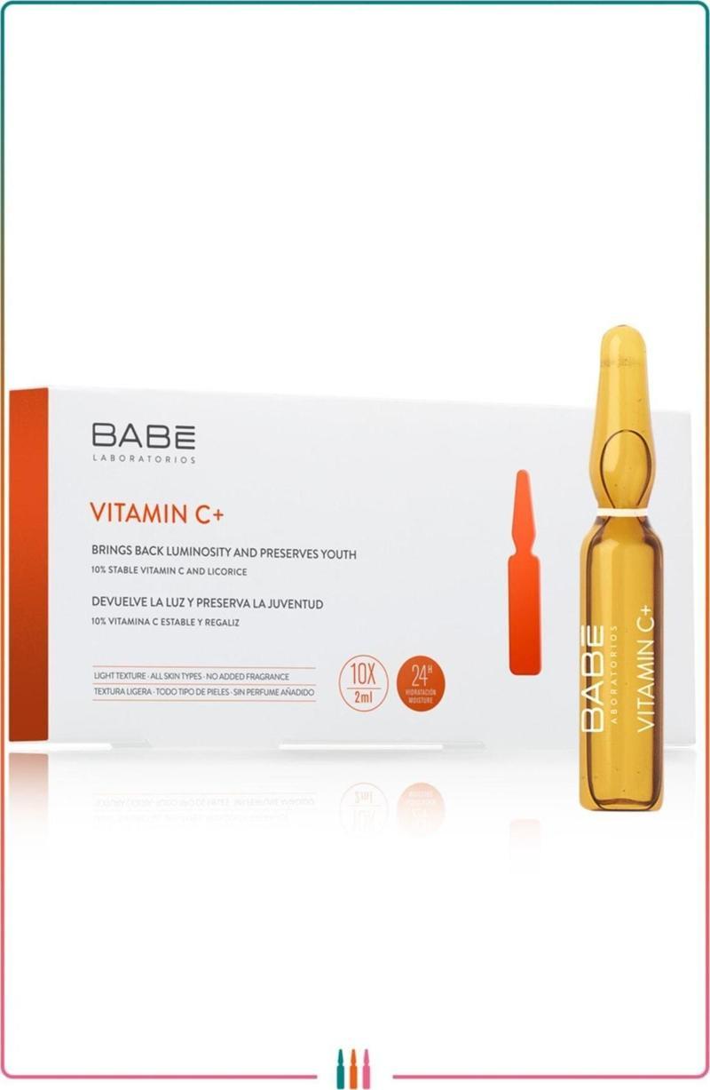 Babe Vitamin C Ampul Aydınlatıcı Etkili Konsantre Bakım 10*2Ml