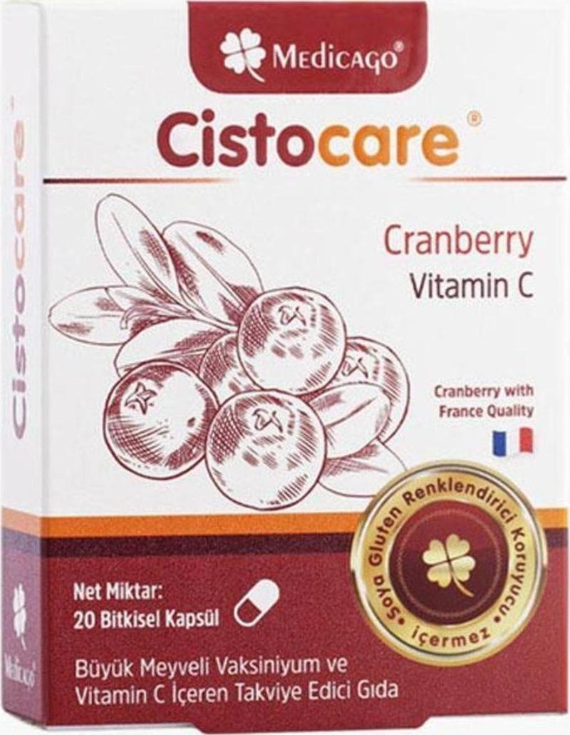 Cistocare Cranberry 20 Kapsül