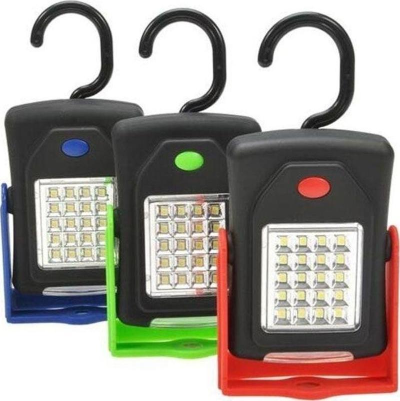 Mıknatıslı Smd Parlak Led Lamba Watton Wt-311 Uzun Mesafe Beyaz Işık Sert Kaliteli Malzeme