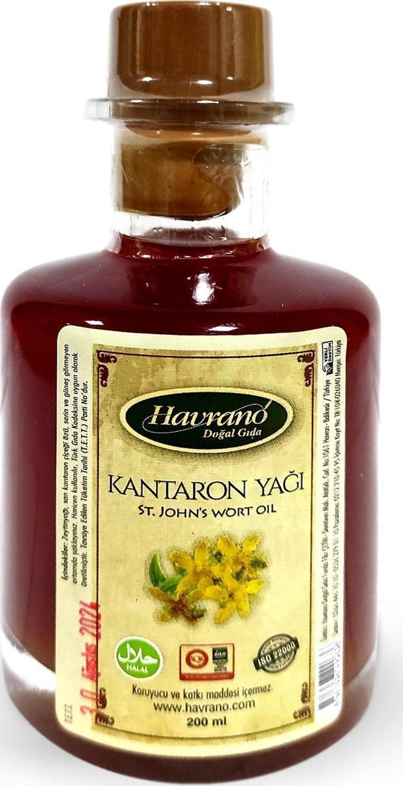 Kantaron Yağı 200 Ml