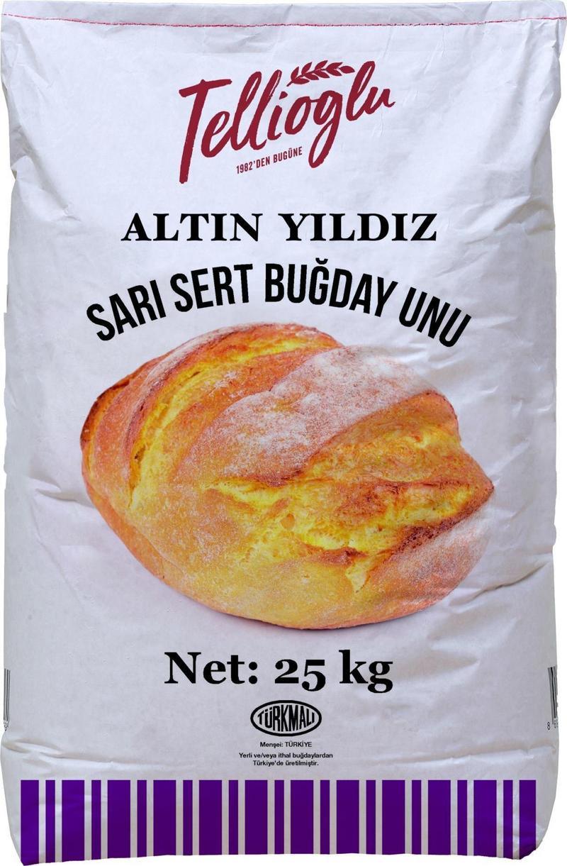 Altın Yıldız Özel Amaçlı Sarı Sert Buğday Unu 25 Kg