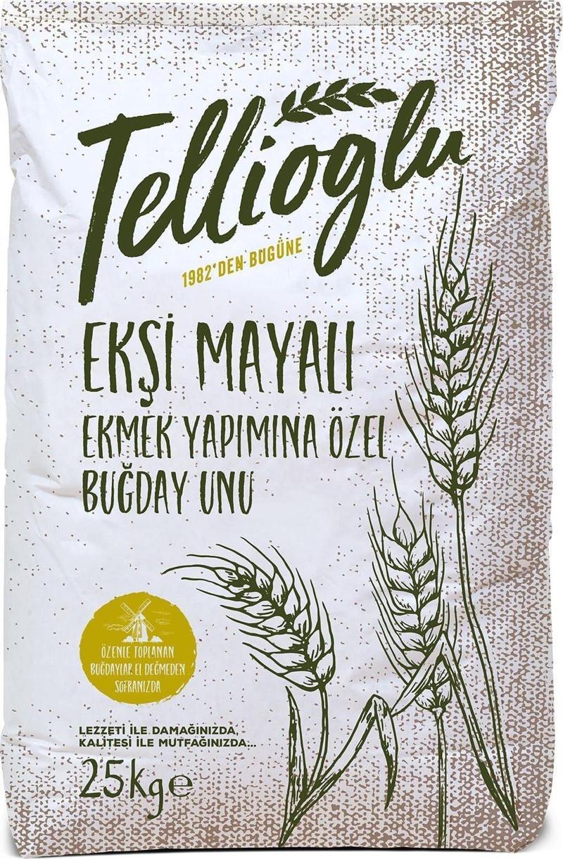 Ekşi Mayalı Ekmek Yapımına Özel Buğday Unu 25 KG