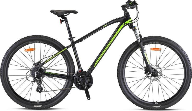 Xc 150 HD 29"Jant MTB Bisiklet 19 Kadro 24 Vites Dağ Bisikleti Siyah Neon Sarı