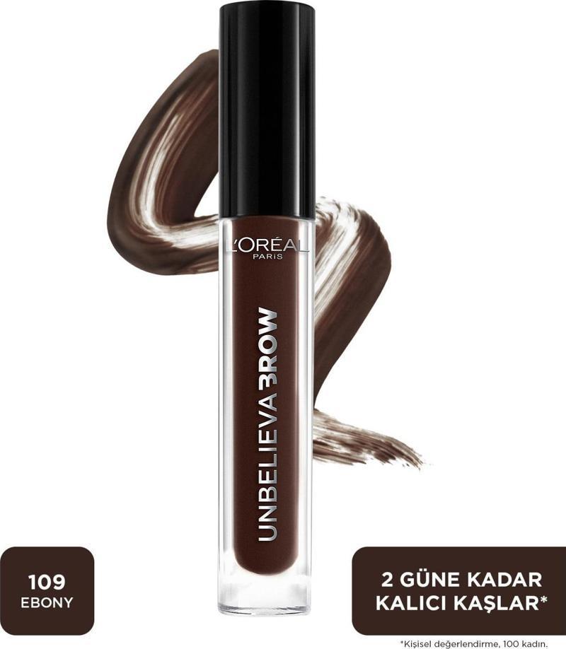 Unbelieva Brow Uzun Süre Kalıcı Kaş Jeli - 109 Ebony