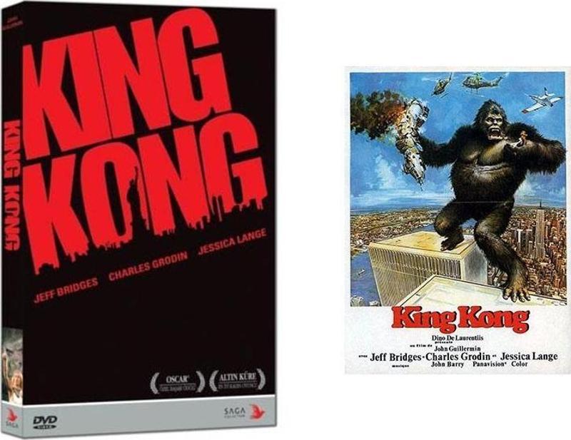 King Kong 1976 - DVD (Türkçe Altyazı)