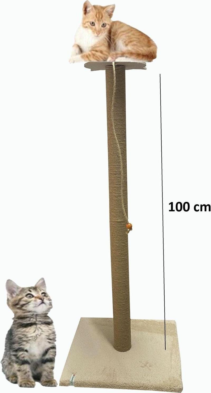 Büyük Kedi Tırmalama Tahtası 100 Cm