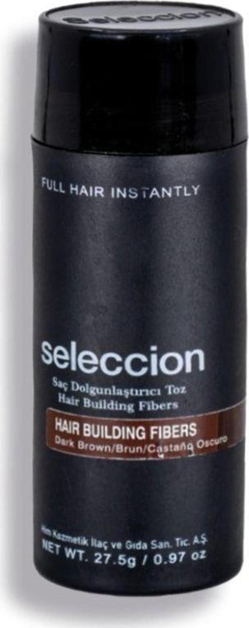 Saç Dolgunlaştırıcı Toz Dark Brown