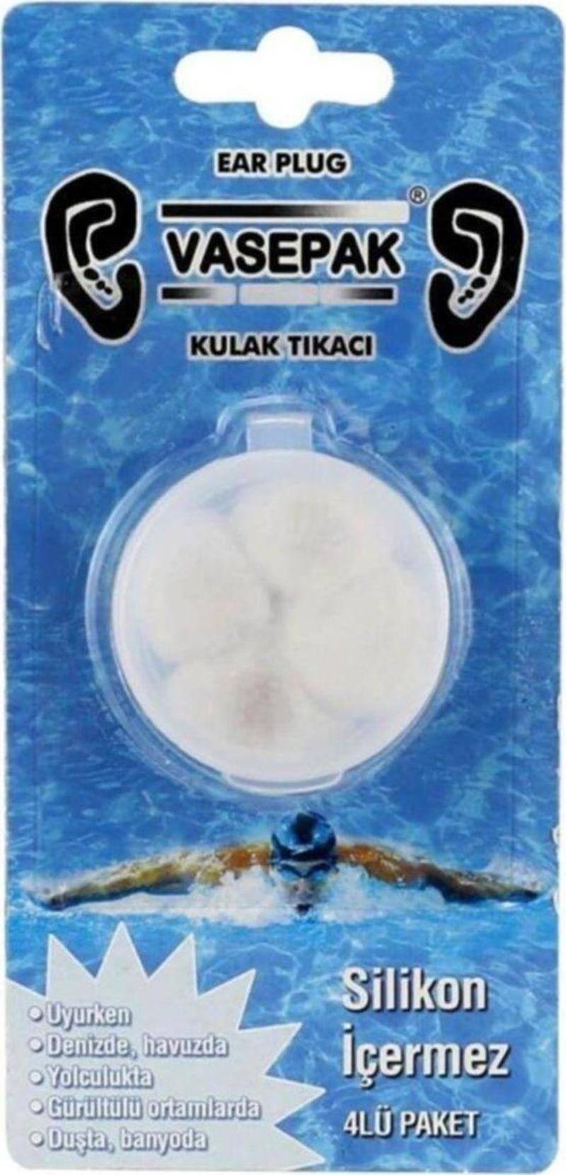 Vasepak Kulak Tıkacı 4 Lü