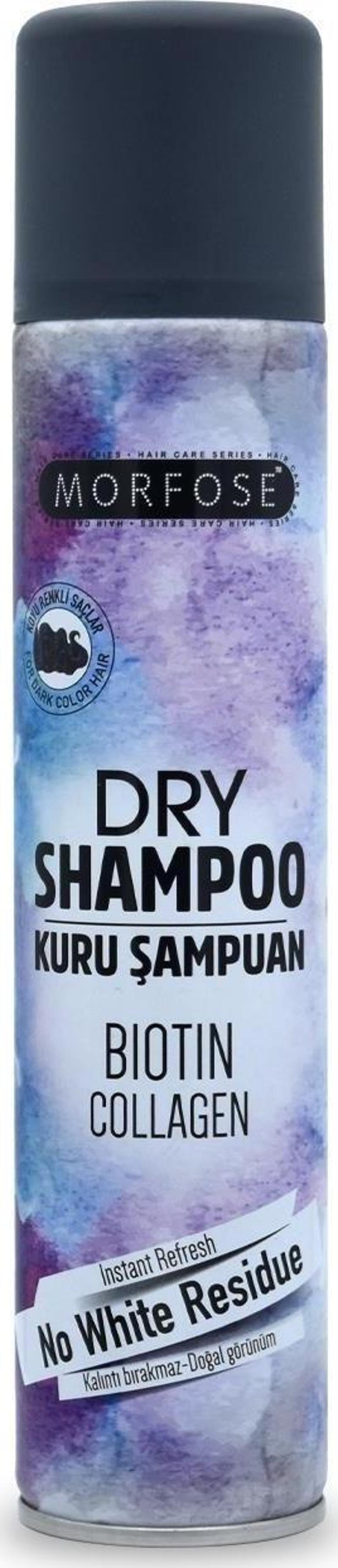 Kuru Şampuan Koyu Renkli Saçlar 200 Ml