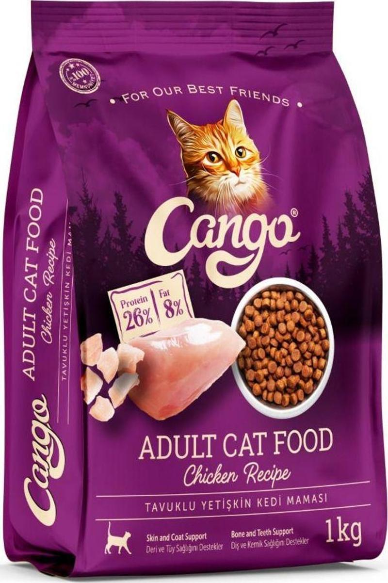 Yetişkin Kedi Maması Tavuklu 1 Kg