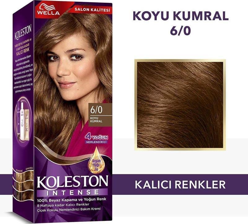 Intense Saç Boyası 6/0 Koyu Kumral - Salon Kalitesi