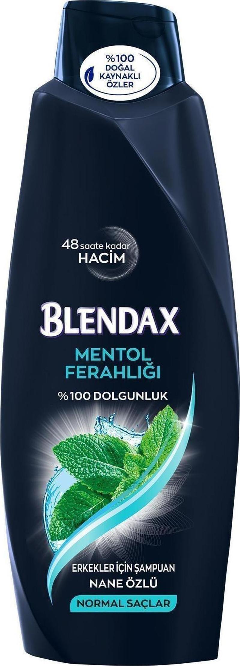 Erkekler İçin Mentollü Şampuan 550 Ml