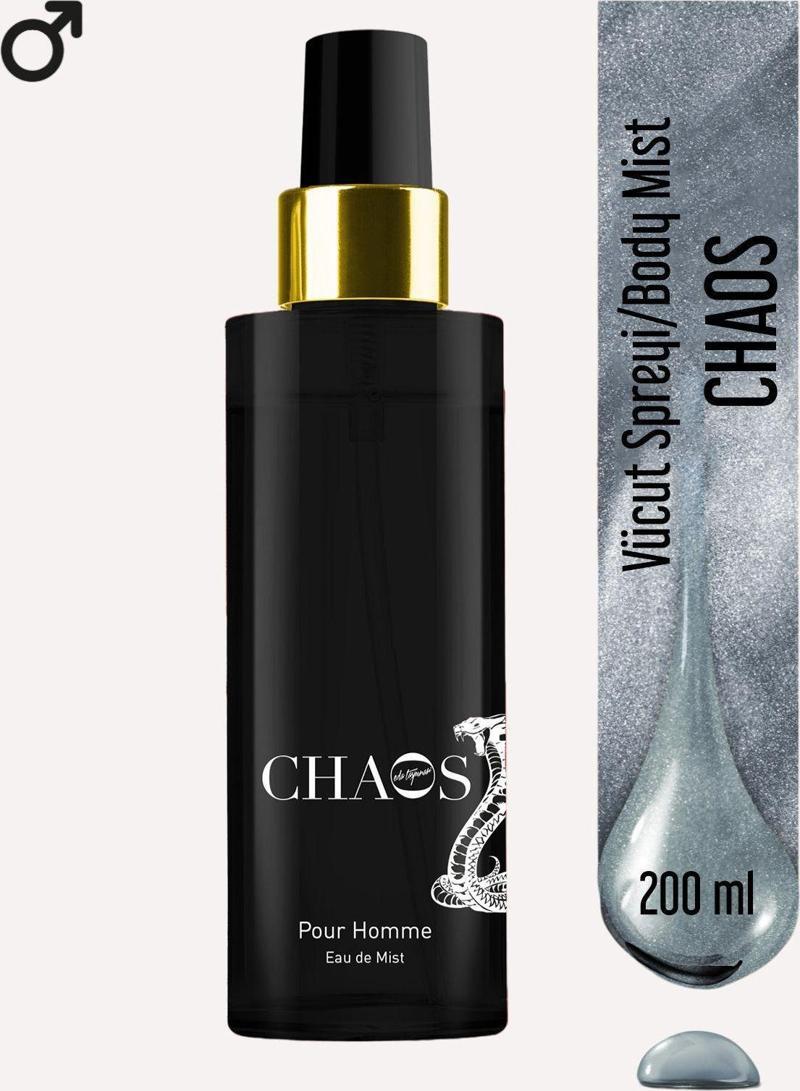 Chaos Body Mist Vücut Spreyi 200Ml.