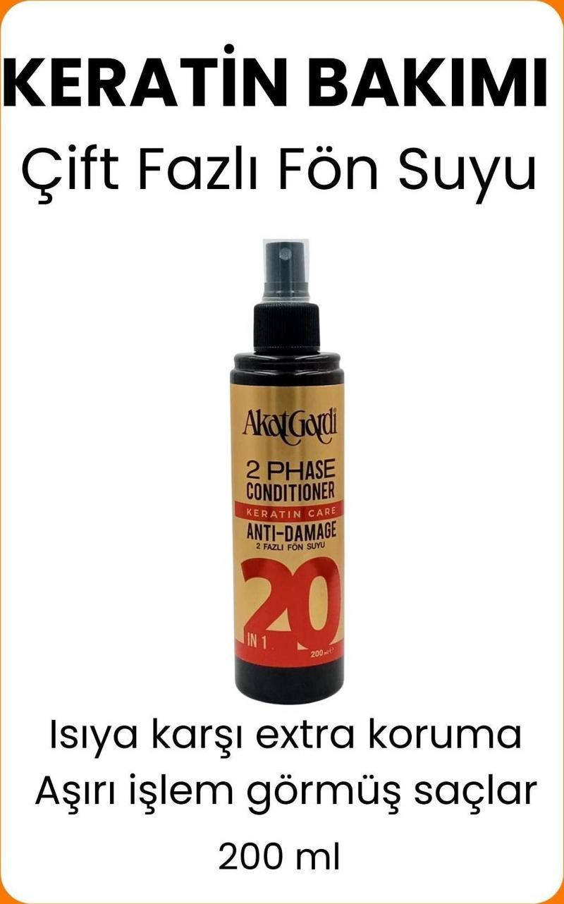 2 Fazlı Fön Suyu Keratin Bakımı 200 Ml