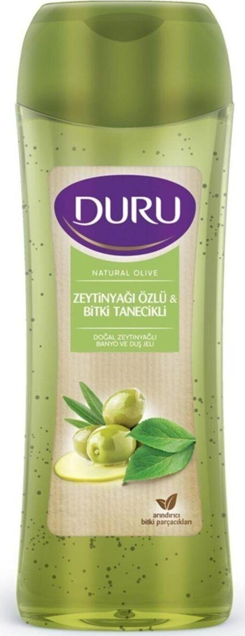 Natural Olive Zeytinyağı Özlü Ve Bitki Tanecikli Duş Jeli 450Ml