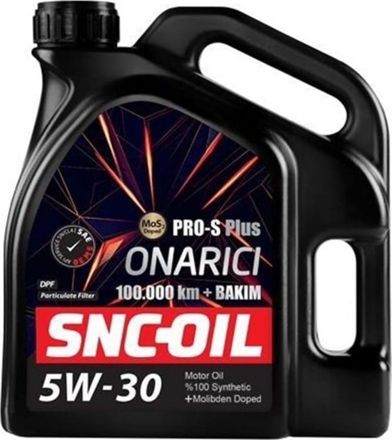 100.000 Km+ Pro-S Plus Onarıcı 5W-30 Motor Yağı 4 Litre