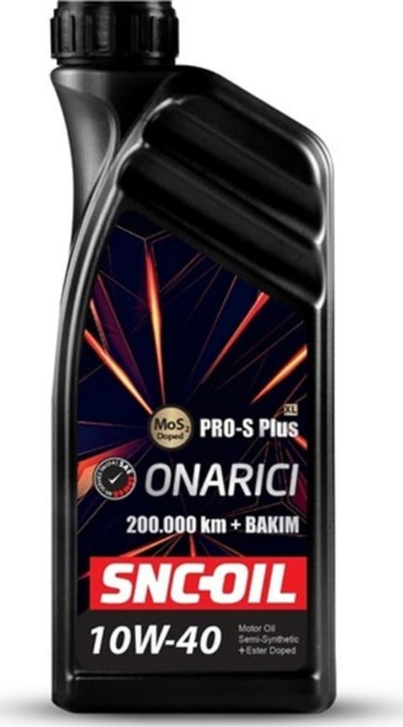 SNC OIL 200.000 Km+ Bakım Pro-S Plus XL Onarıcı 10W-40 Motor Yağı 1 Litre