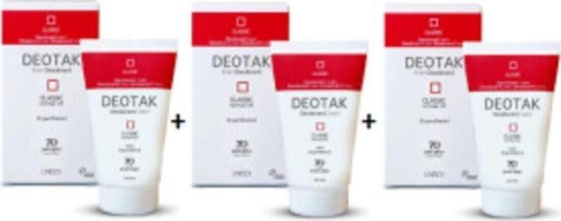 Krem Deodorant Classic 35 ml X 3 Adet