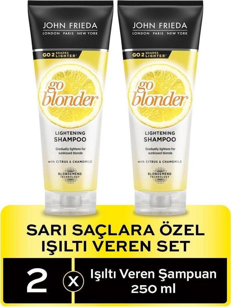 Sarı Saçlara Özel Işıltı Veren Şampuan 250 ml 2'li