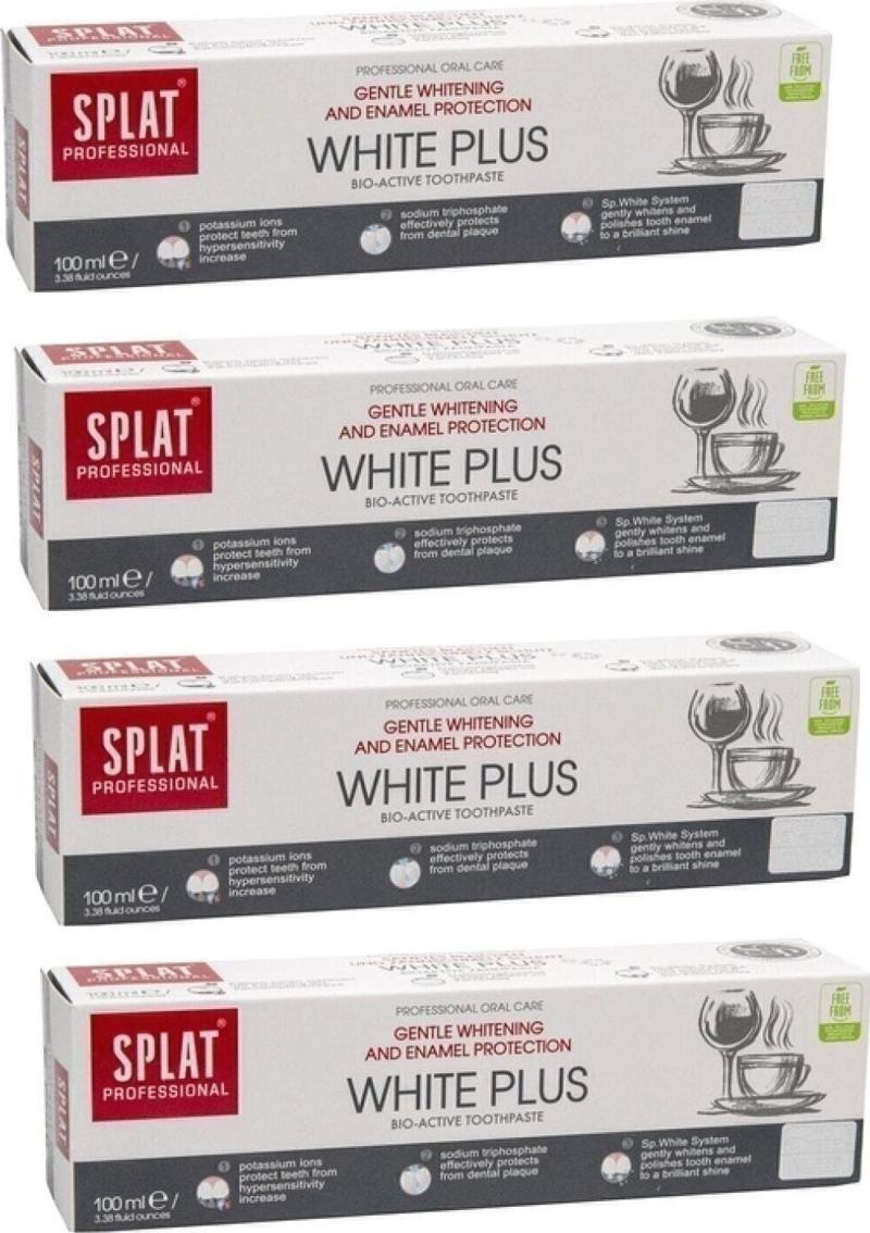 White Plus 100 ml X4 Adet