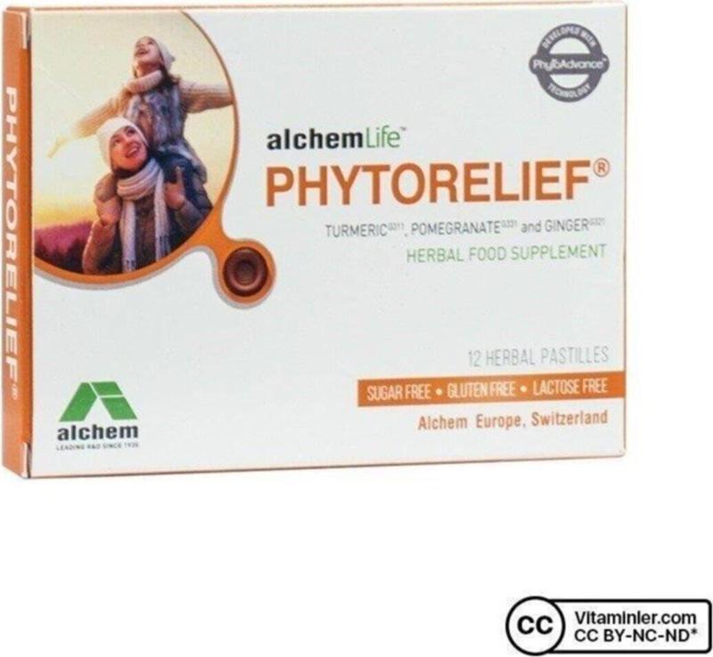 Phytorelief Takviye Edici Gıda 12 Pastil