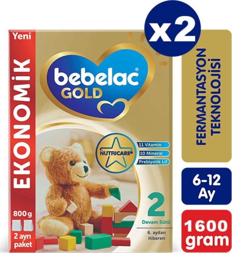 Gold 2 Devam Sütü 800 gr X 2 Adet