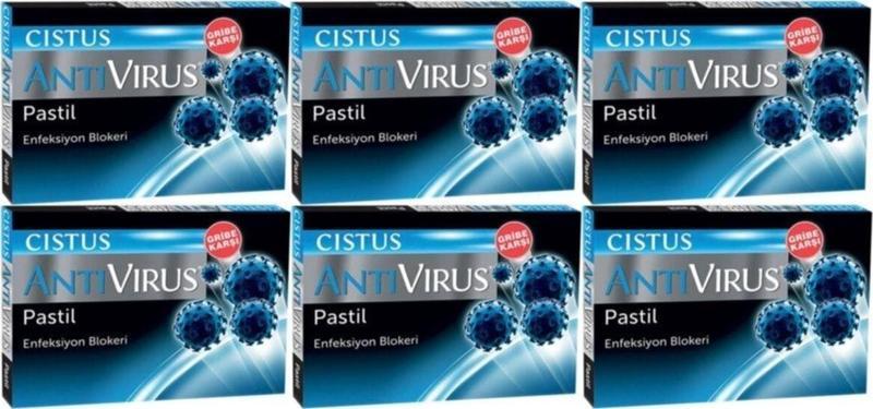  Antivirüs Pastil 6'lı Paket