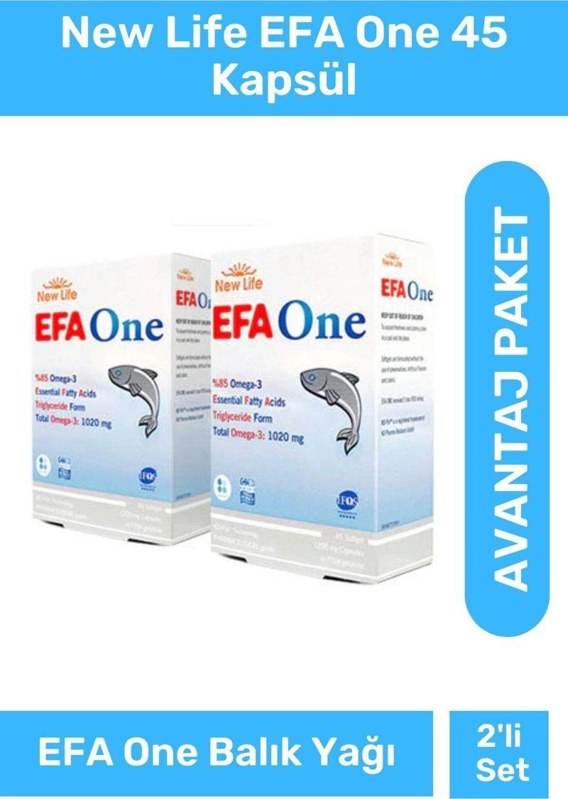 Efa One 45 Kapsül 2'Li Paket