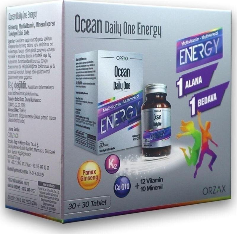 Daily One Energy 30+30 Tablet
