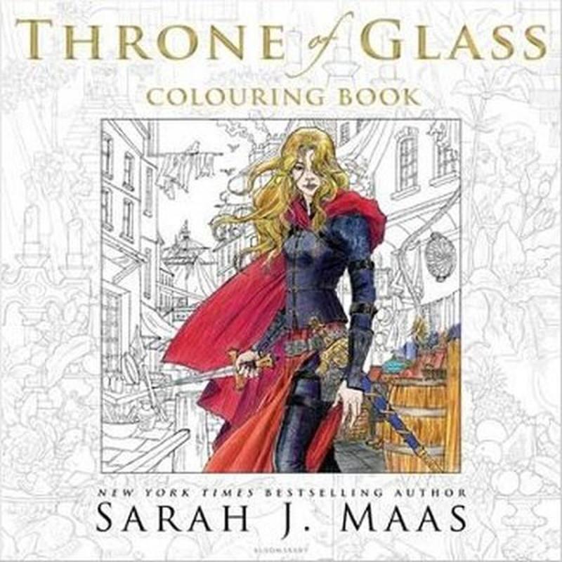 Bloomsbury The Throne of Glass Colouring Book - Sarah J. Maas