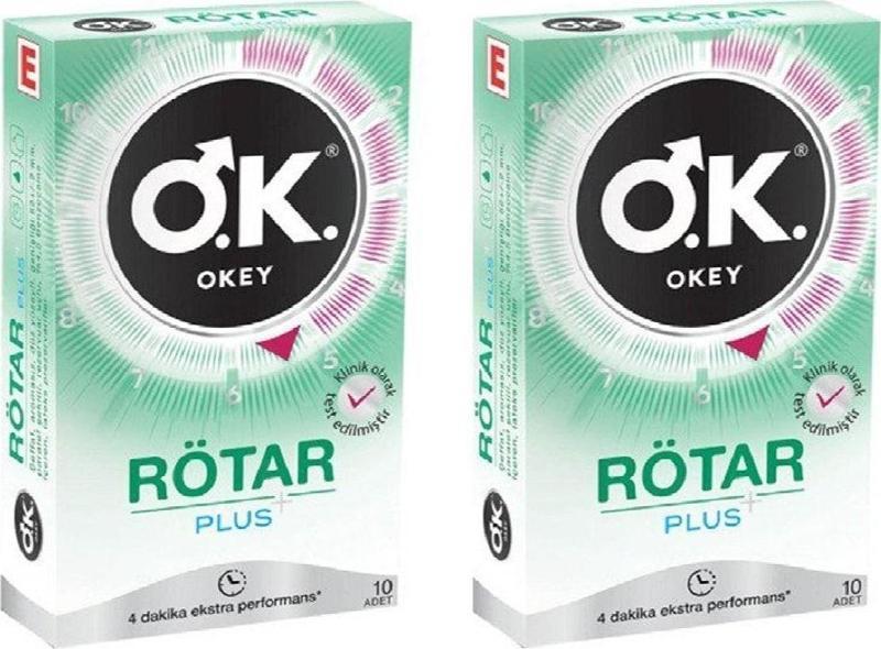 Rötar Plus 10'lu Prezervatif 2 Kutu
