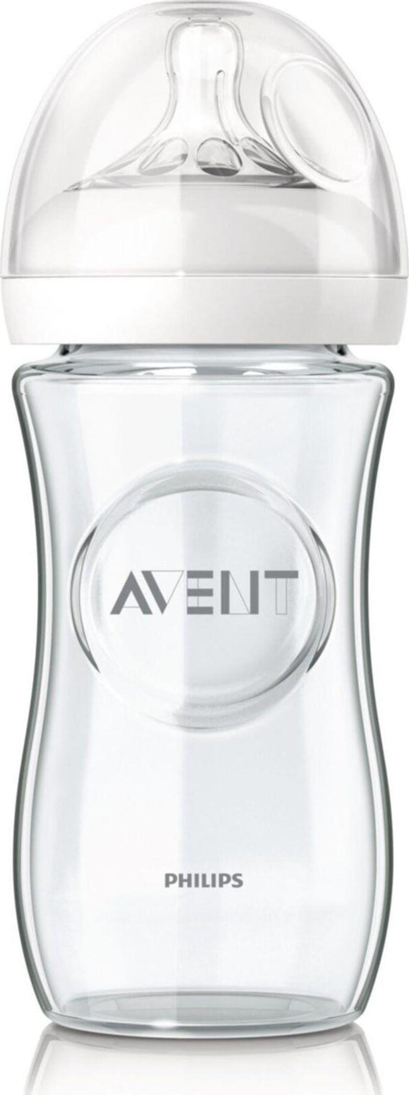 Natural Güvenli Cam Biberon 240ml 0+ay 8710103876236