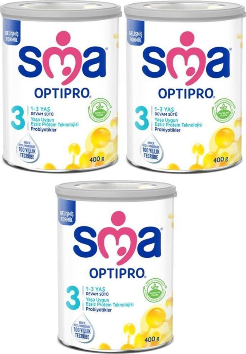 Optipro Probiyotik 3 Devam Sütü 400 Gr X 3 Adet