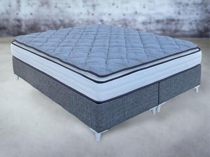 Antrasit Grey Süper Lüx Visco Terapi Yatak Pedi & Şiltesi 100 x 200 cm