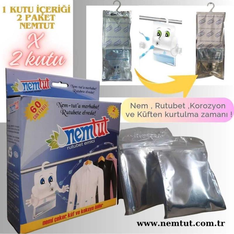 Nem Tut Nem Alıcı Rutubet Giderici (2 Kutu Içerisinde 4 Paket )