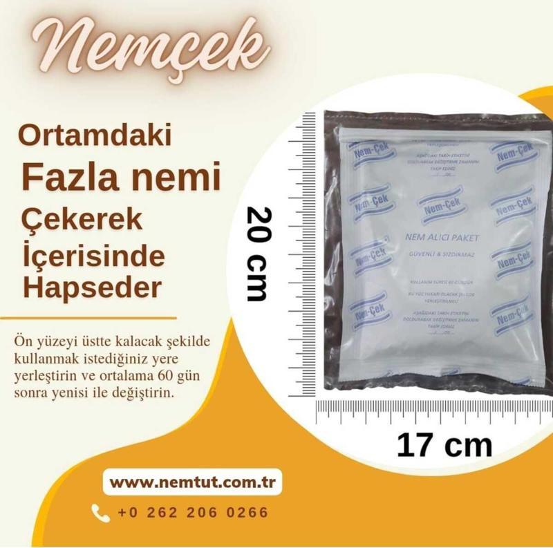 Nem Çek, Nem Emici Çekici, Rutubet Alici, Küf Önleyici, Kötü Koku Giderici (5 PAKET)